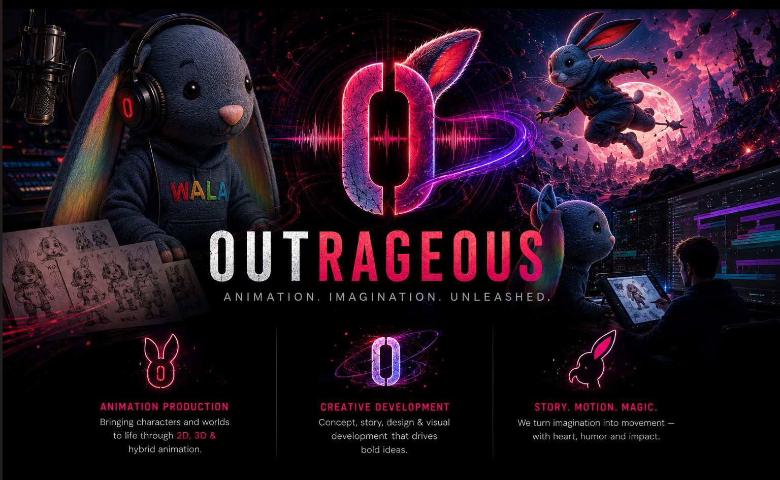 0utRageous production service.